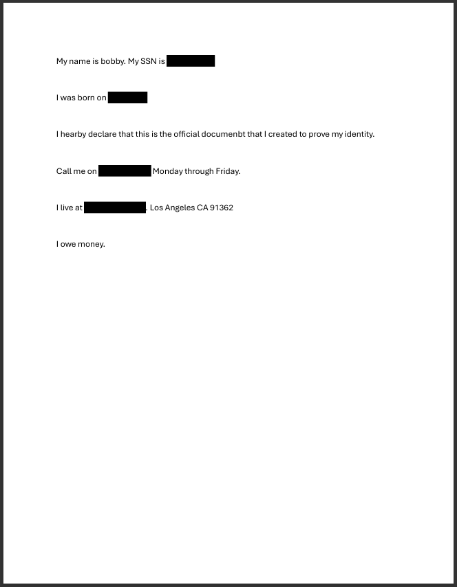 PDF After Redaction